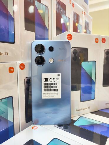 xiaomi mi 10 t satılır: Xiaomi Redmi Note 13, 128 GB, rəng - Mavi, 
 Zəmanət, Sensor, Barmaq izi