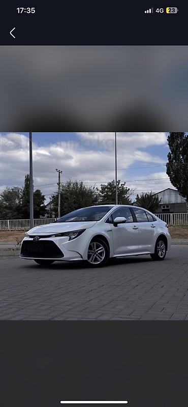 corolla s: Toyota Levin: 2022 г., 1.8 л, Вариатор, Гибрид, Седан — 1