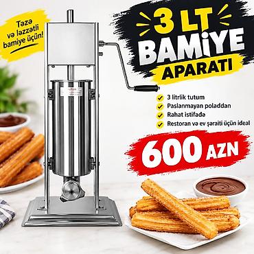 gurcu xəngəli aparati: 🔥 Satışdadır – 3 LT Bamiyə Aparatı ✅ 3 litrlik tutum ✅ Paslanmayan — 1