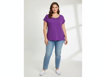 t shirty fioletowy: T-shirt damski, rozmiar XL