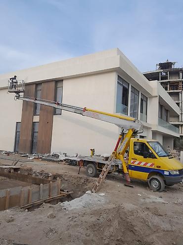 avtokar xidmeti: Avtokran səbətli lift (avtokaldırıcı səbət) ilə yüksəklikdə iş — 1