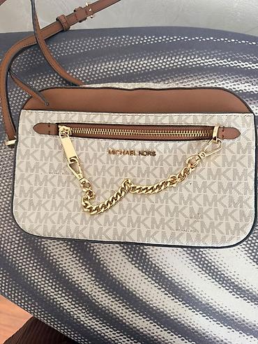 bolt sumka: Michael Kors çiyin çantası - Model: MK monoqramlı crossbody - — 2