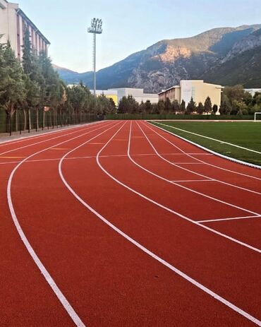 Рулонные покрытия из резиновой крошки: Резиновое покрытие, беговая дорожка, спортивное покрытие — 8