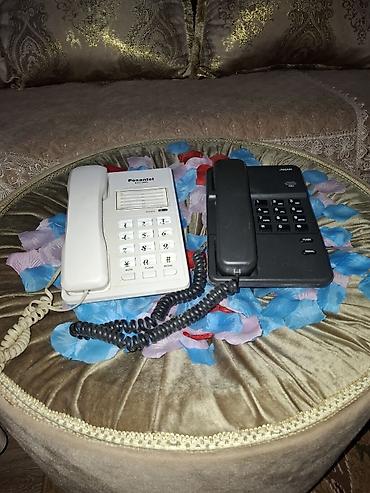 İki ədəd simli masaüstü telefon 1) Posantel KXT-3685 (ağ) - DTMF