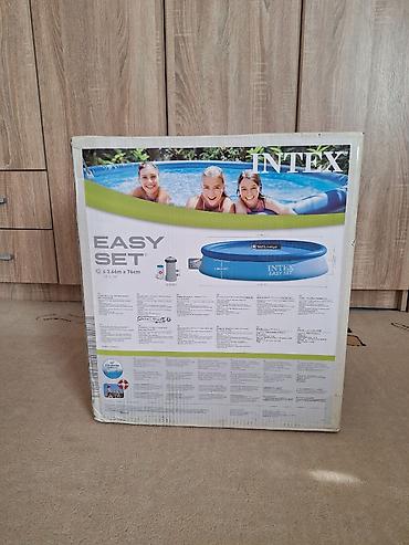 greje: Nov porodični Intex Easy Set bazen dimenzija 3,66 x 0,76 sa filter — 4