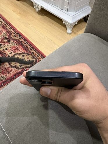 Apple iPhone: IPhone 15, 128 GB, Black Titanium, Simsiz şarj, Face ID, Sənədlərlə — 2