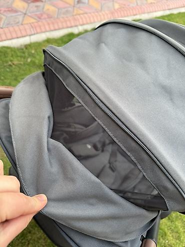 Коляски: Коляска, цвет - Серебристый, Б/у — 4