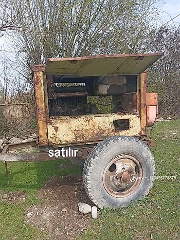 svarka aparati satilir: Sənaye tipli qoşqu üzərində dizel generator komplekti - Qoşqu şassi — 1