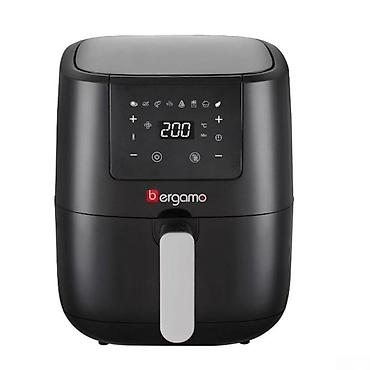 Aerofritür Bergamo BG-AF2814IBS5D Black 5L 1300W Aerofritür Bergamo