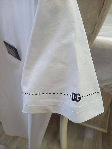 Futbolkalar: Futbolka, Dolce & Gabbana, M, rəng - Ağ — 2