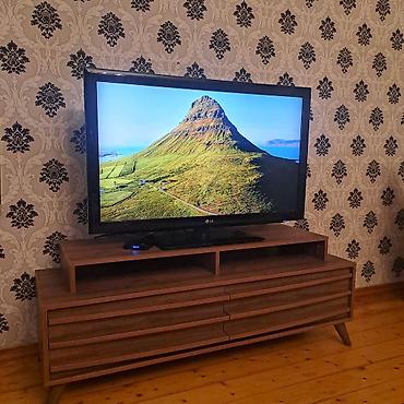 Televizorlar: LG 109 ekran plazma tv,əla vəziyyətdə,original pultu,daxilində azəri — 2