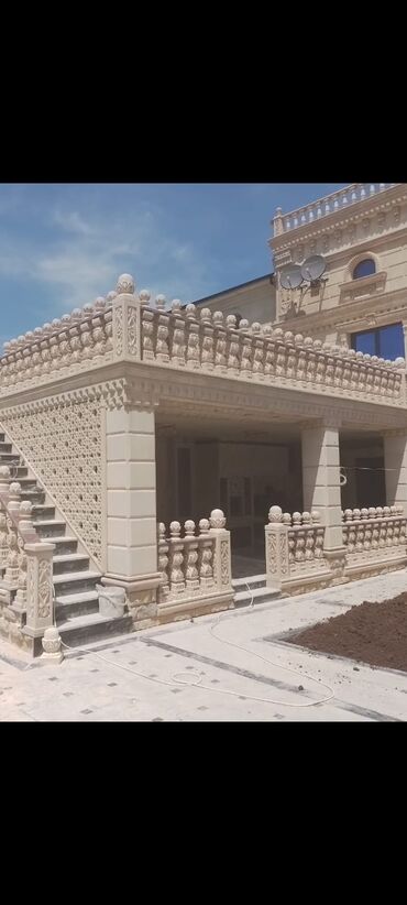Fasad işləri: Fasad daş işləmələri və dekorativ elementlərin hazırlanması və — 10