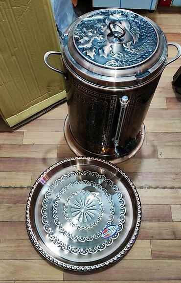 Samovarlar: Samovar elektrik samovar Cox gozel gorunuwe sahib Yeni model Col — 4