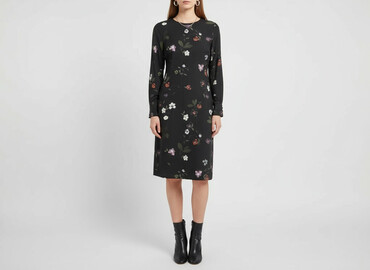 sukienki chabrowe dla puszystych: H&M, Sukienka damska, rozmiar M
