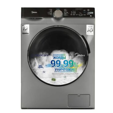Стиральные машины: Стиральная машина Midea, Новый, Автомат, 10 кг и более, Полноразмерная — 2