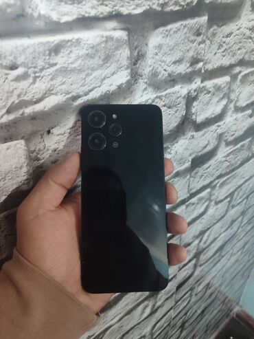 оперативная память 2 гб цена: Redmi, Redmi 12, Колдонулган, 256 ГБ, түсү - Кара, 2 SIM