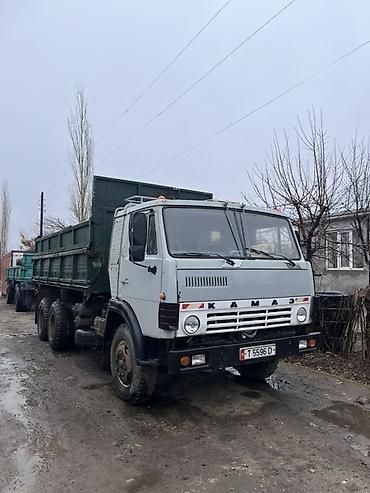 Аренда самосвала: КАМАЗ САМОСВАЛ С ПРИЦЕПОМ с трубиной в рабочем состоянии - Тип — 3