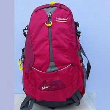 Sportske torbe i rančevi: Planinarski ranac Senterlan Adventure 32L – crveno/bordo - Zapremina — 12