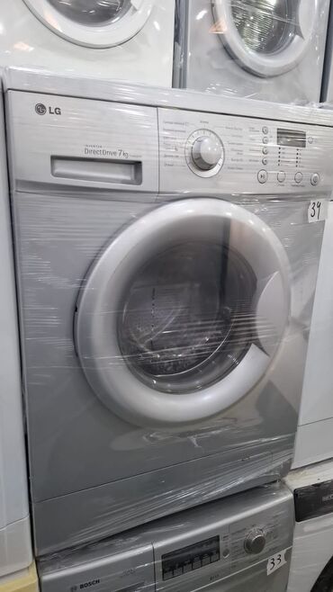 toxuma maşın: Paltaryuyan maşın LG, 7 kq, Avtomat