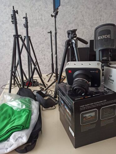Fotokameralar: Peşəkar və yarı-peşəkar çəkilişlər üçün tam hazır studio set satılır — 5