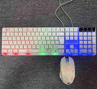 asus tuf dash: Gaming klaviatura + siçan dəsti (işıqlı) Xüsusiyyətlər: - Tam ölçülü — 2