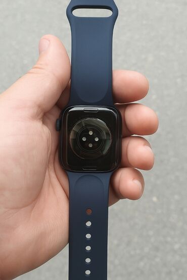 Smart saatlar: İşlənmiş, Smart saat, Apple, Sensor ekran, rəng - Qara