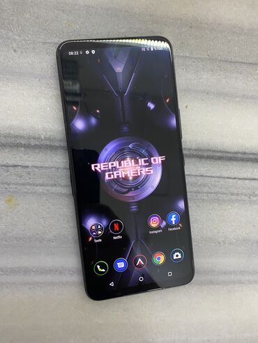 Asus: Asus ROG Phone 5, 256 GB, rəng - Qara, Barmaq izi