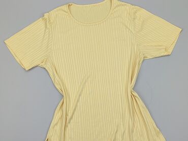 spódniczka w kratkę żółta: T-shirt, M (EU 38), condition - Perfect