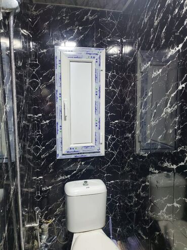 Vinil divar kağızı, oboy: Hamam ucun yapisqanlar kafelin emusiyanin uzlukun ustunden vura — 17