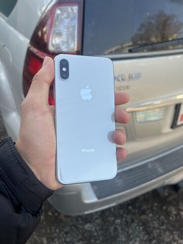 iphone 6 64: IPhone X, Б/у, 64 ГБ, Серебристый, Защитное стекло, Чехол, Кабель