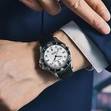 Ručni satovi: PAGANI DESIGN PD-1685 - 42mm - Bela - Omega Homage Potpuno nov muški — 3