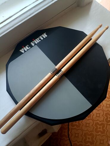 vr шлем бишкек: VIC FIRTH PAD12H Single sided/divided, 12" тренировочный пэд Поллаю