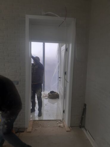 Tavan işləri: Gips karton asma tavan işi - Otaqlar üçün modern iki səviyyəli asma — 38