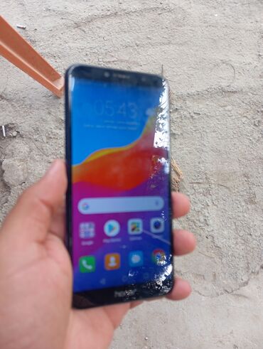 Honor: Honor 7C, 32 GB, rəng - Göy, Barmaq izi, İki sim kartlı