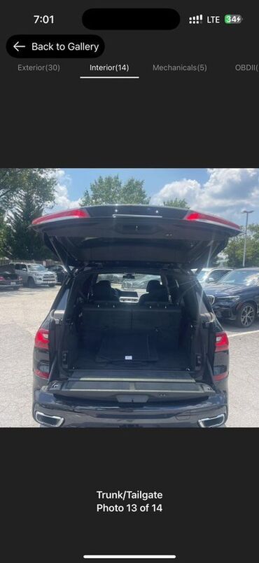 BMW: BMW X7: 2019 г., 3 л, Бензин, Внедорожник — 25