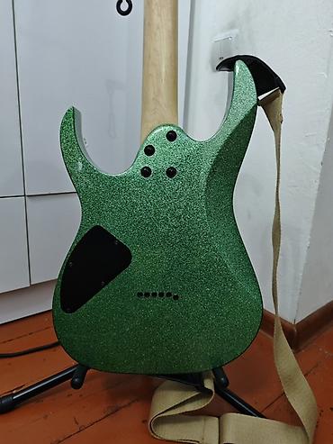 maple: Электрогитара Ibanez RG421MSP (Turquoise Sparkle) — Идеальное — 3