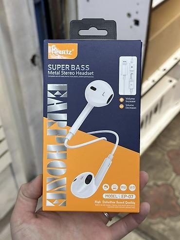 core i9: Проводная гарнитура Feundz EP-07 Super Bass (Metal Stereo Headset) - — 1