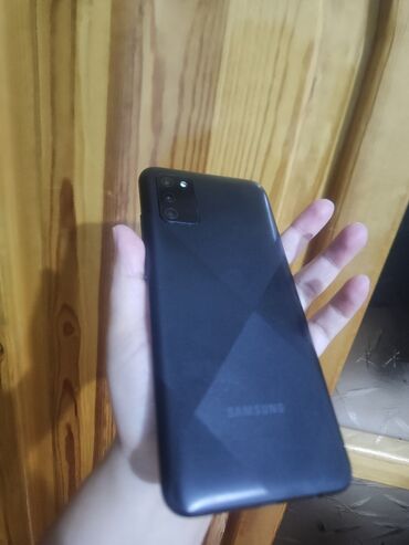 Samsung: Samsung Galaxy A12, 32 GB, rəng - Qara, Barmaq izi, İki sim kartlı