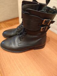 женские леггинсы с молниями: Qısaboğaz, Ölçü: 36, rəng - Qara, İşlənmiş