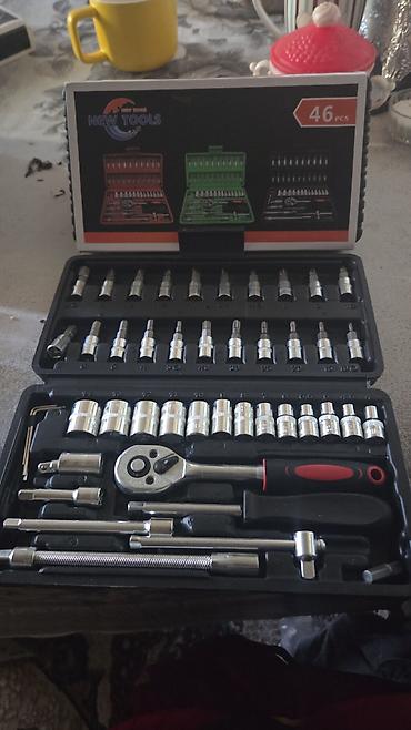 acar desti: 46 hissəli “New Tools” uclu açar dəsti - Kompakt plastik futlyarda — 1