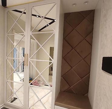 ayna qapi: Yeni, 2 qapılı, Güzgülü, Ağ, Kupe, Düz dolab — 10