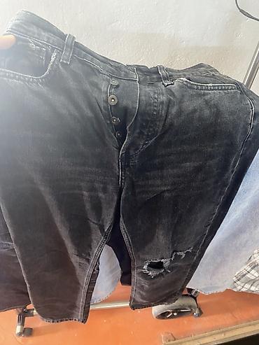 Джинсы: Джинсы из плотного денима, голубой и синий оттенки (две пары на фото) — 9