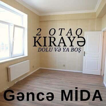 bayılda kiraye mənzil: GƏNCƏ MİDA sosial binalarda 5 ci mərtəbədə 2 otaqlı ev kirayə verilir