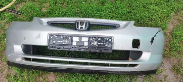 сетка бампера: Передний Бампер Honda Б/у, цвет - Серебристый
