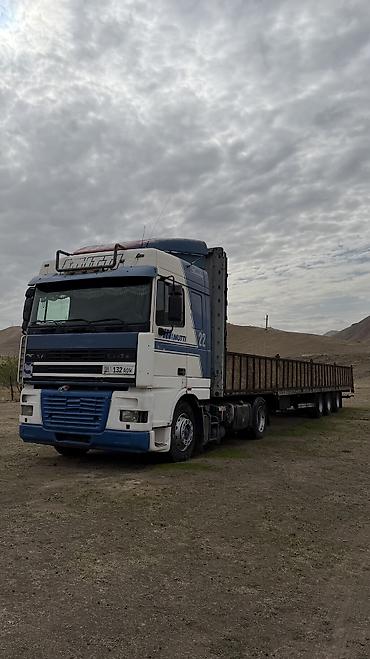 Тягач, DAF, 1997 г., Тентованный