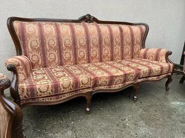 Stilske garniture: Stilska garnitura - EXTRA STANJE Trosed i dve fotelje 🛋️ Garnitura — 4