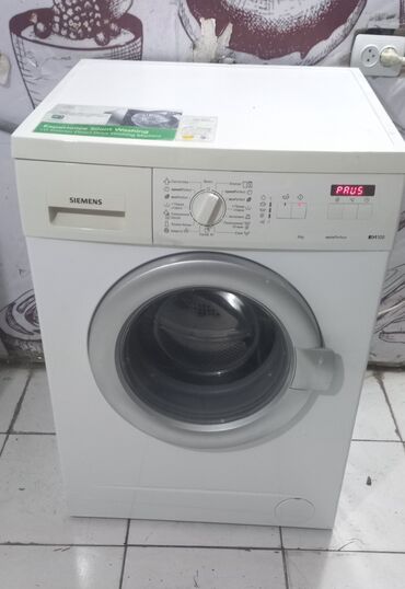 Su qızdırıcı kranlar: Paltaryuyan maşın Siemens, 6 kq, İşlənmiş, Avtomat, Qurutma var, Pulsuz çatdırılma, Ödənişli çatdırılma