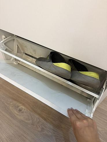 денежный ящик бу: Тумба и подставка для обуви, Б/у, МДФ, цвет - Белый — 5
