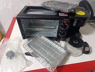 sonifer: Sonifer SF-4004 3‑in‑1 Breakfast Maker Funksiyalar: - Mini soba — 3