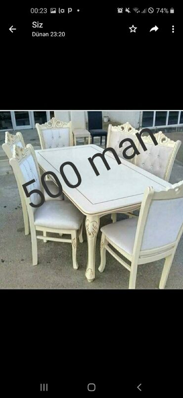 Destler yenidir ‼Acilan masa(bagli halda 1.60/90, acildiqda 2 metr olu